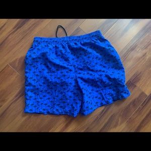 Men’s Blue Medium RS Surf Swim Trunks NWOT NICE!
